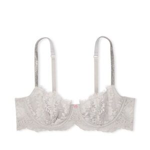 Wicked unlined twinkle balconette bra and panty set